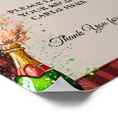 Flannel & fizz Verließ Ihr Rezept-Brautparty Poster (Ecke)