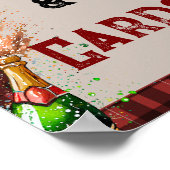 Flannel & fizz Wintergeschenke & Brautpartys Poster (Ecke)