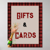 Flannel & fizz Wintergeschenke & Brautpartys Poster (Vorne)