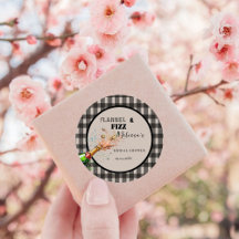 Flannel & fizz Winterschwarz & Weißes Brautparty