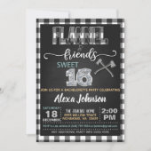 Flannel & Friends Party Einladung - WH (Vorderseite)