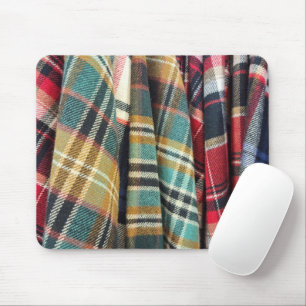 Flannel Karierte Muster Mousepad
