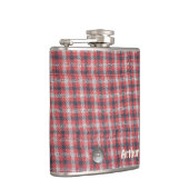 Flannel Kariertes Shirt Flachmann (Rechts)