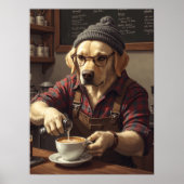 Flannel Labs Daily Grind beginnt Poster (Vorne)