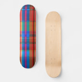 Flannel Skateboard (Vorderseite)