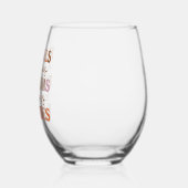 Flannels Pumpkins Bonfire Weinglas Ohne Stiel (Links)