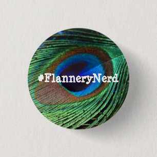 Flannery O'Connor-Knopf Button