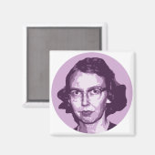 Flannery O'Connor Magnet (Vorderseite/Rückseite)