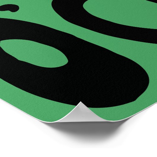 Flannery O'Connor-Plakat Poster (Ecke)