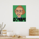 Flannery O'Connor-Plakat Poster (Küche)