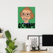 Flannery O'Connor-Plakat Poster (Heimbüro)