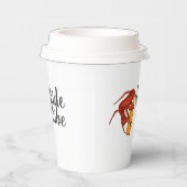 Flansch Tribe Bachelorette Party Lobster Custom Pappbecher (Rechts)