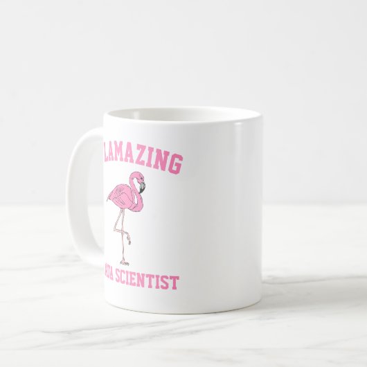 Flantastische Data Scientist-Tasse Kaffeetasse (Vorderseite Links)