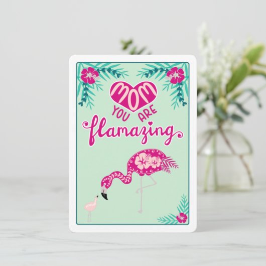 Flantastische Muttertagskarte Karte (Stehend Vorderseite)