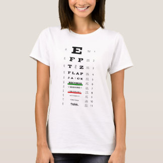 Flapjack Augenuntersuchung Mädchen Spaghetti Träge T-Shirt