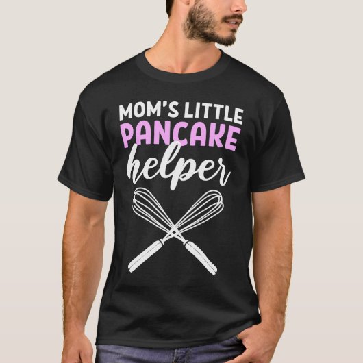 Flapjack Mommy's Little Pancake Helper Pancake Mak T-Shirt (Vorderseite)