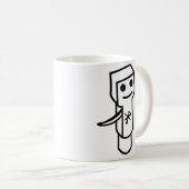 Flapjack-Patronen-Tasse Kaffeetasse (VorderseiteRechts)