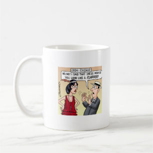 Flappenkleid Kaffeetasse