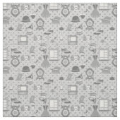 Flapper antike Nostalgie altmodische Dekoration Stoff (Muster)