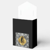 Flapper Art Deco Gatsby Small Zent Party Box Geschenkschachtel (Geöffnet)