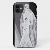 Flapper Bride Case-Mate iPhone Hülle (Rückseite)