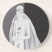Flapper Bride Untersetzer (Vorne)