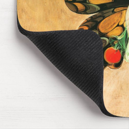 Flapper Butterfly Flying Frauan Illustration Mousepad (Ecke)