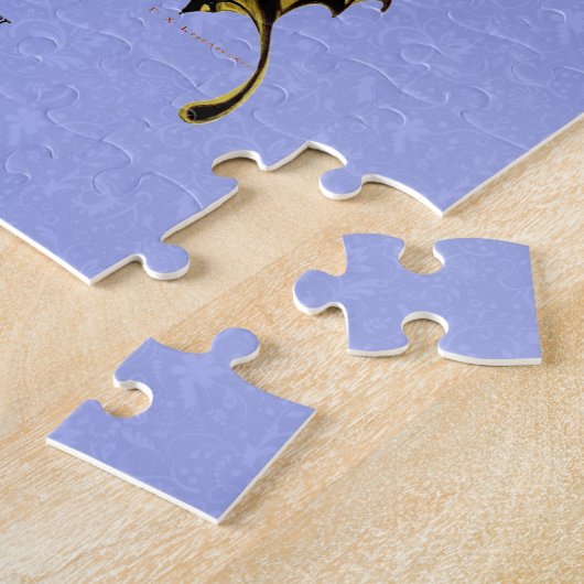 Flapper Butterfly Flying Frauan Illustration Puzzle (Seite)