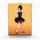 Flapper Dancing Vintag Fotoblock (Vorderseite)