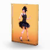 Flapper Dancing Vintag Fotoblock (Rechts)