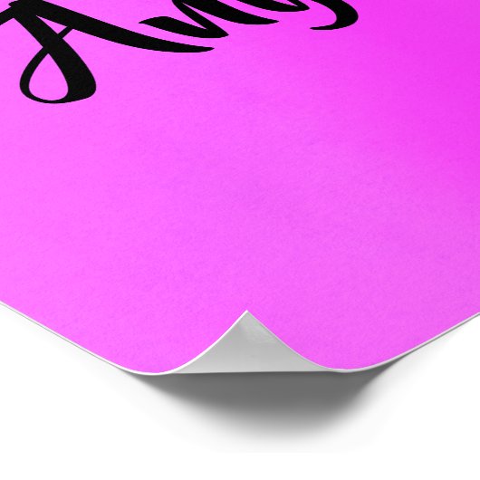 Flapper der 1920er - Gatsby's Party. Bearbeitbarer Poster (Ecke)