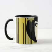 Flapper der 20er Jahre. Personalisiert Tasse (Links)