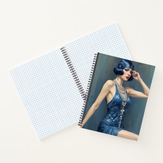 Flapper en Azul Notizblock (Innenseite)