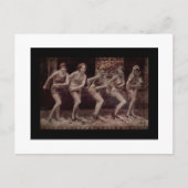 Flapper Era Dancing Girls Postkarte (Vorderseite)