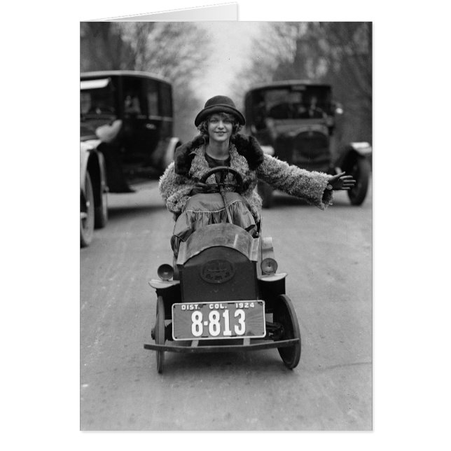 Flapper-Fahrpedalauto, 1924 (Vorne)