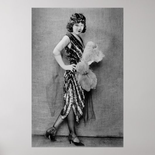 Flapper Fashion der 1920er Poster (Vorne)