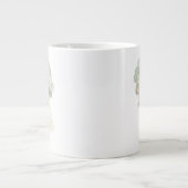 Flapper Fashion Sketch - Portrait Jumbo-Tasse (Vorderseite)