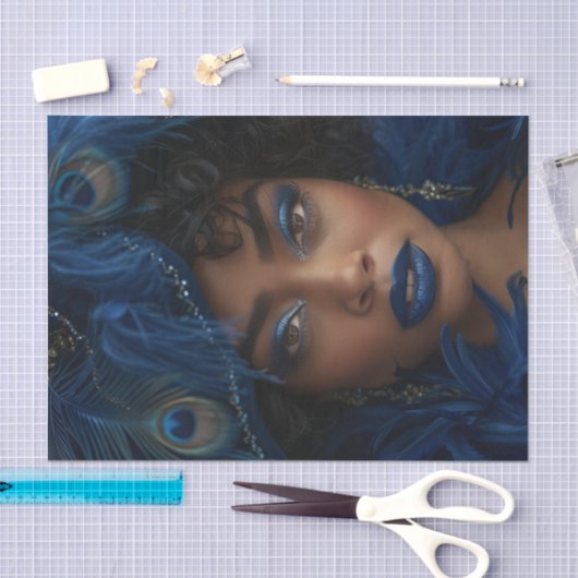 Flapper Girl12 der 1920er Seidenpapier (Handwerk)