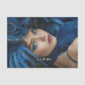 Flapper Girl21 der 1920er Seidenpapier (Vorderseite)