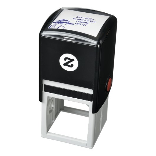 Flapper Girl Address der 1920er Jahre Permastempel (Produkt)