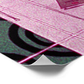 Flapper Girl Dancing Poster (Ecke)