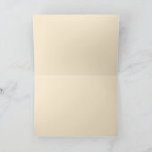 flapper Girl Grußkarte Feiertagskarte (Innenseite)