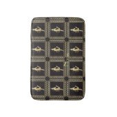 Flapper Girl Thunder_Cove der 1920er Jahre Badematte (Vorderseite Vertikal)