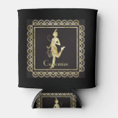 Flapper Girl Thunder_Cove der 1920er Jahre Dosenkühler (Vorderseite)