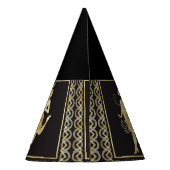 Flapper Girl Thunder_Cove der 1920er Jahre  Partyhütchen (Rückseite)