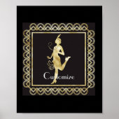 Flapper Girl Thunder_Cove der 1920er Jahre Poster (Vorne)