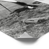 Flapper Girls Playing Golf, 1926. Vintages Foto Poster (Ecke)