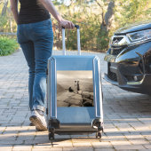 Flapper Girls Sunrise Khufu Pyramid, Ägypten 1920 Aufkleber (Koffer Insitu)