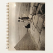 Flapper Girls Sunrise Khufu Pyramid, Ägypten 1920 Planer (Vorderseite)