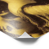 Flapper in Sepia 1 Fotodruck (Ecke)